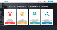 Desktop Screenshot of accac.cat