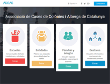 Tablet Screenshot of accac.cat